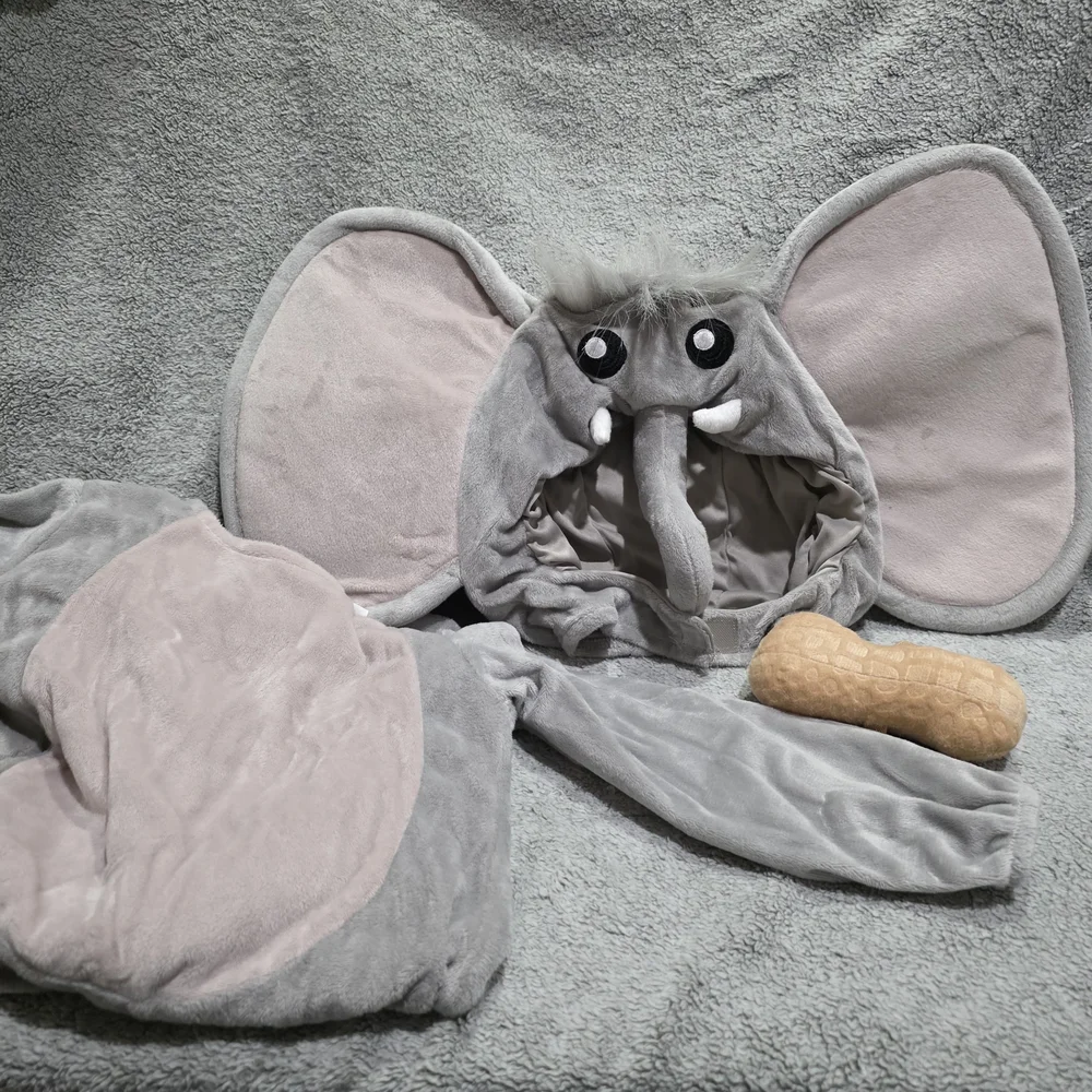 Lil Elephant Infant Toddler Costume Size 18 24 Months‎ Halloween Dress Up Party